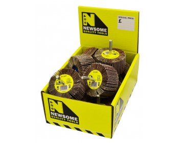 Box of 60mm x 30mm Aluminium Oxide Flap Wheels